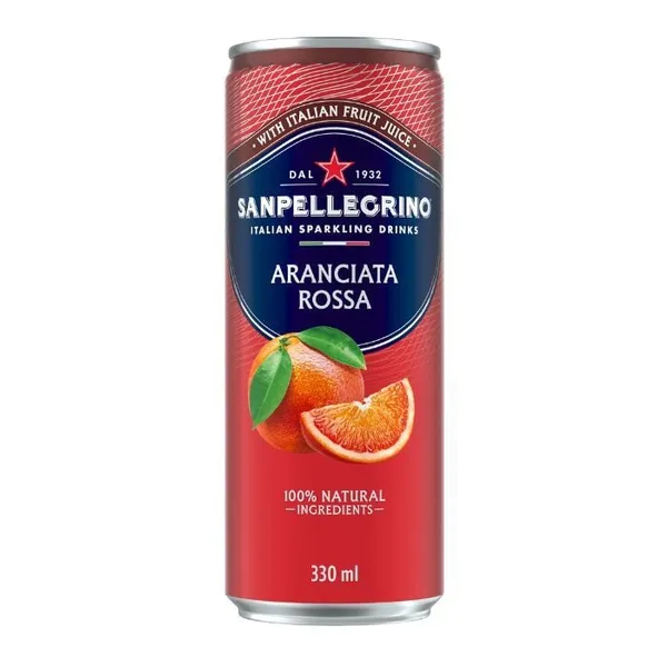 Limonāde S.Pellegrino Aranciata sark.apels.