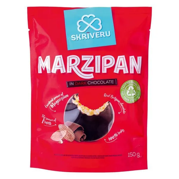 Marcipāns SkrīveruS Tumšajā šokolādē