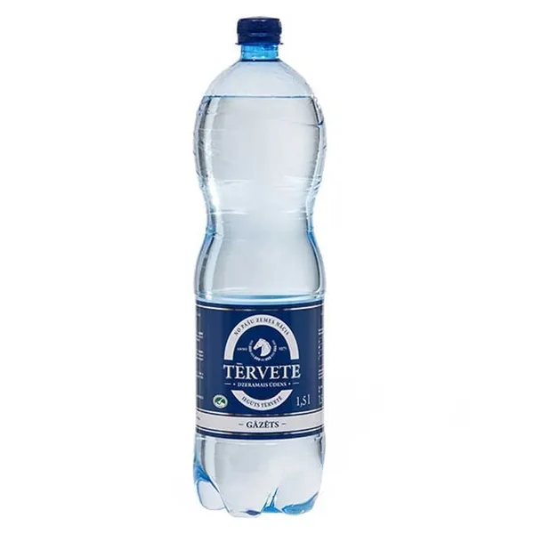 Minerālūdens Tērvete Gāzets Pet.