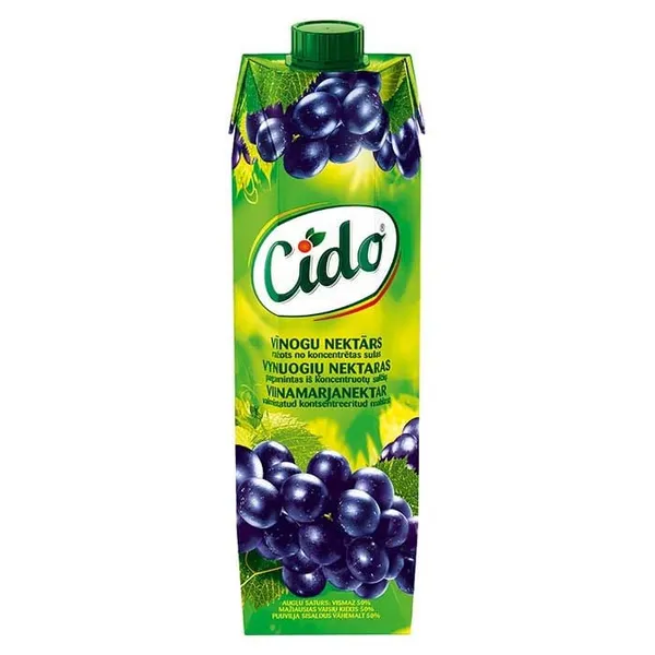 NEKTĀRS CIDO VĪNOGU 1L