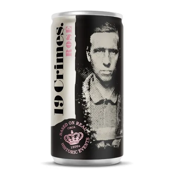 Rozā vīns 19 Crimes 10.5%