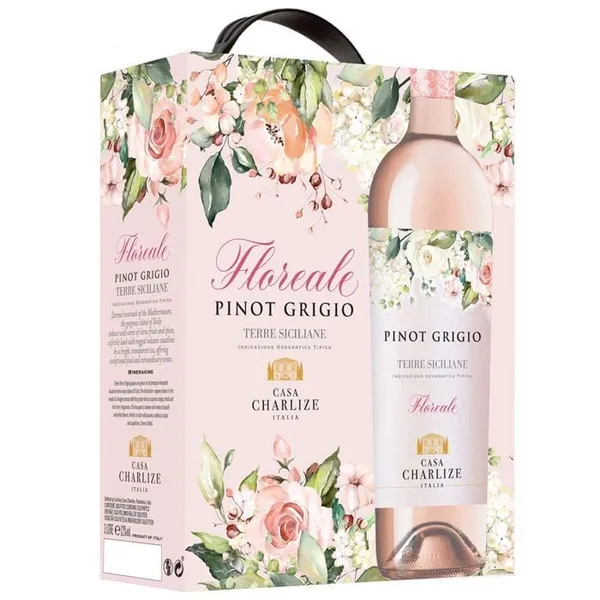 Rozā vīns Casa Charlize Floreale Blush 12%