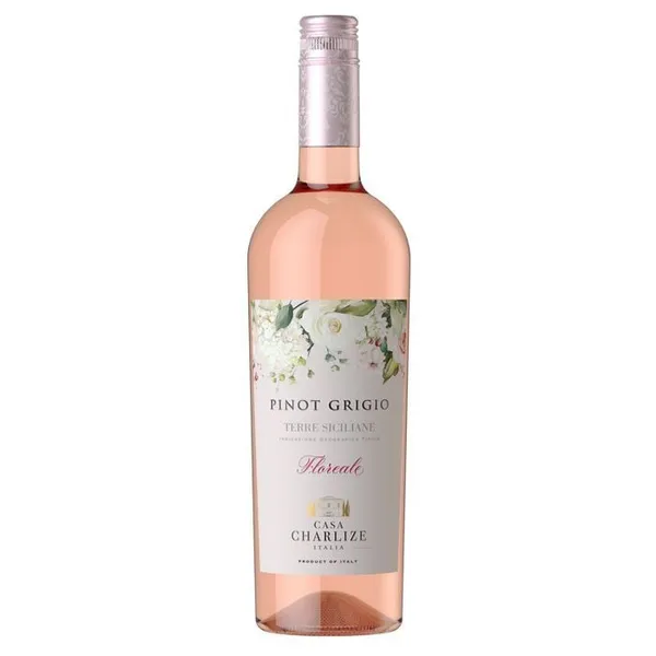 Rozā vīns Casa Charlize Floreale P.Grigio 12%