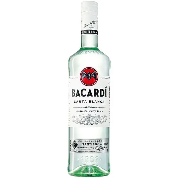 Rums Bacardi Carta Blanca 37.5%