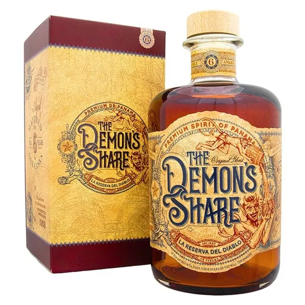 Rums Demon's Share 6YO 40% ar kasti