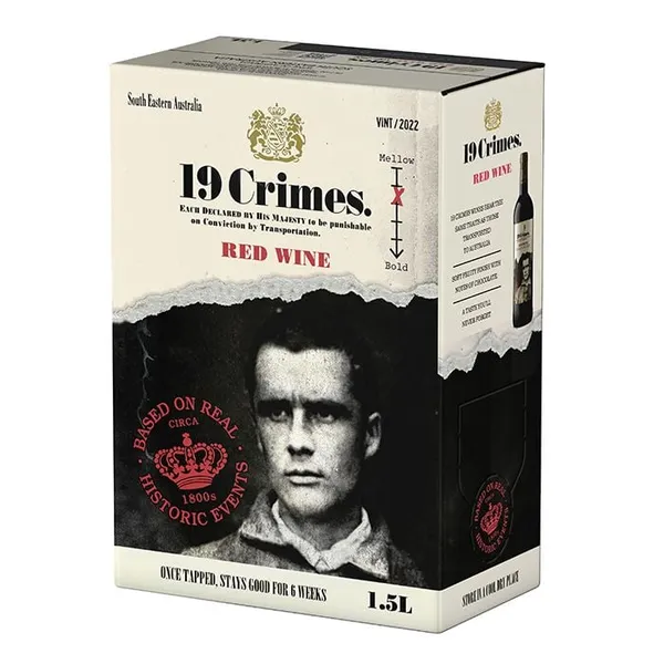 Sarkanv. 19 Crimes Red Blend 14%