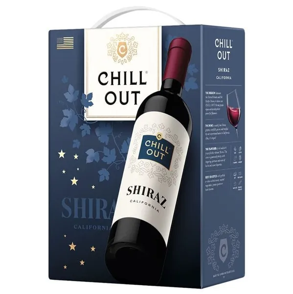 Sarkanv. Chill Out Dark&Generous shiraz 14%