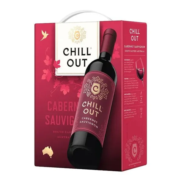 Sarkanv. Chill Out Smooth Cab Sauv 13.5%