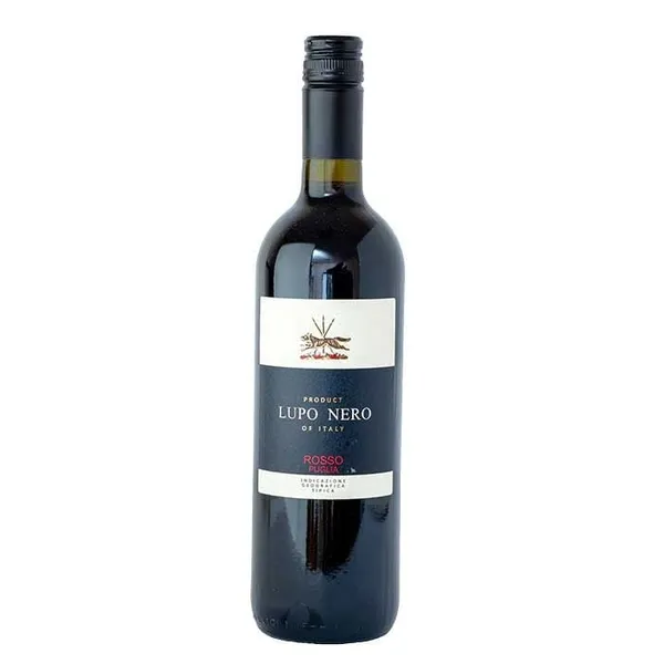 Sarkanv. Lupo Nero Rosso Puglia 12%