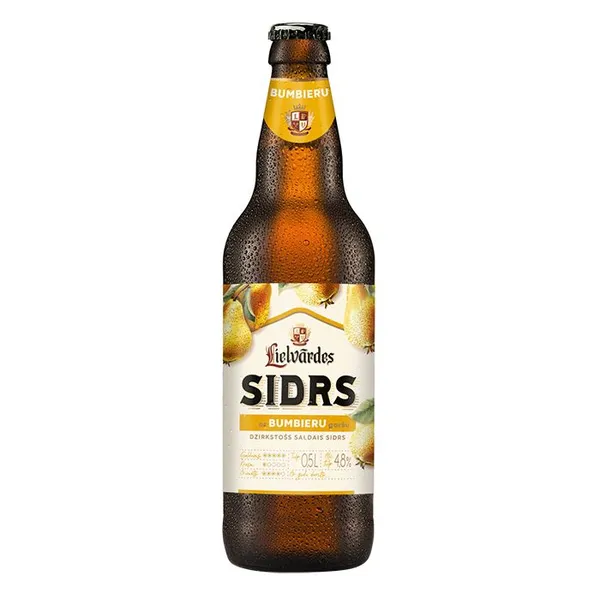 Sidrs Lielvārdes Bumbieru 4.8% stikls