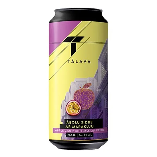Sidrs Tālavas ābolu ar marakuju 5% CAN