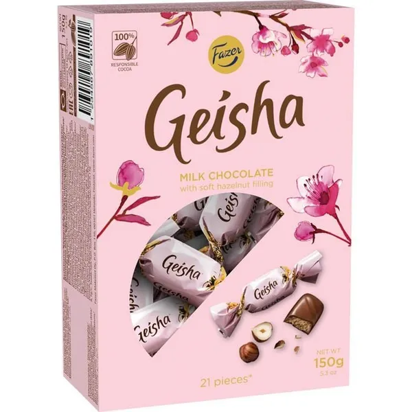 Šokol.konf. Fazer Geisha