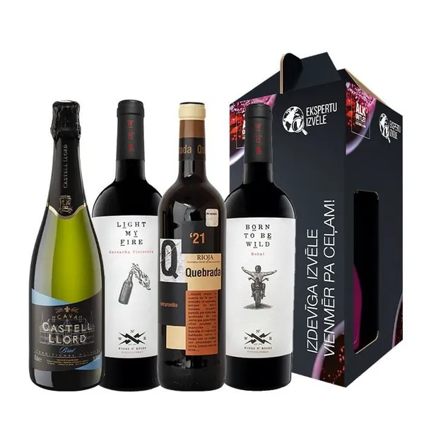 Spānijas vīnu komplekts 4gb