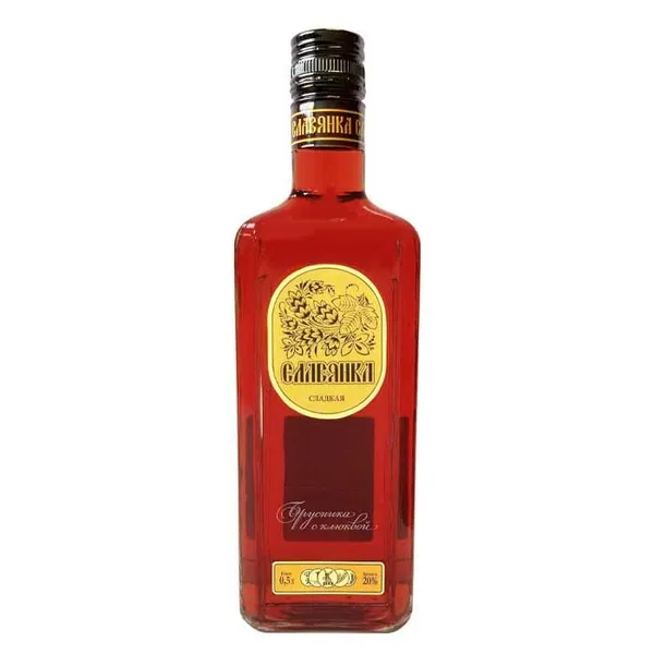 Stiprs Alk.dz. Slavjanka Brusnika s klukv.20%