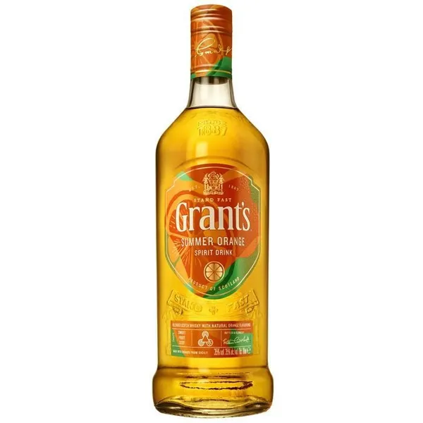 Stiprs alk.dzēr. Grant's Summer Orange 35%