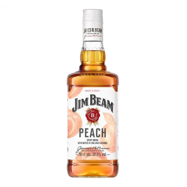 Stiprs alk.dzēr. Jim Beam Peach 32.5%