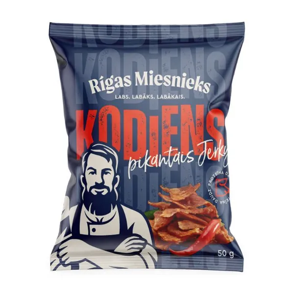 Uzkoda RM Pikantais c/g jerky KODIENS