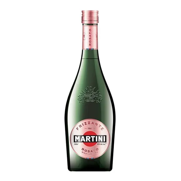 Viegli dz.vīns Martini Frizzante Rosato 10.5%