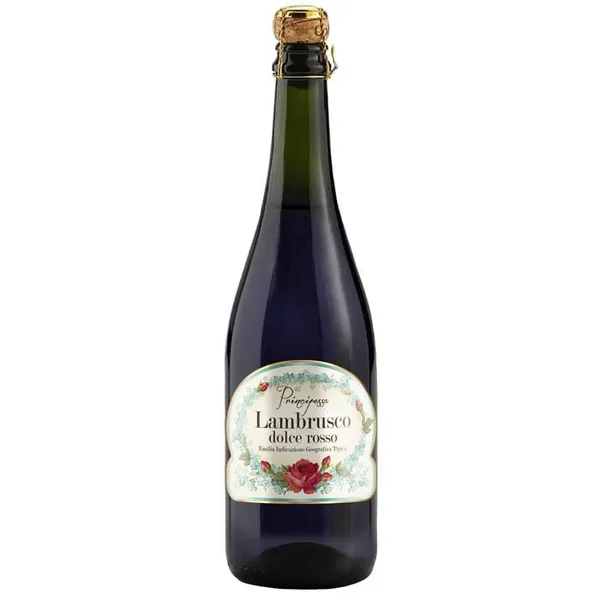 Viegli dz.vīns Principessa Lambr.Rosso 8%