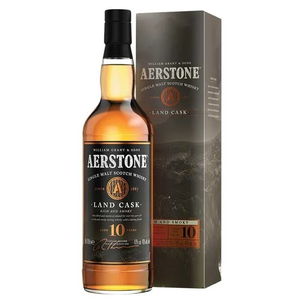 Viskijs Aerstone Land Cask Smoky 40%