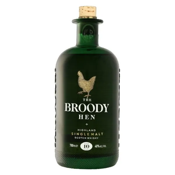 Viskijs Broody Hen 10 YO single Malt 40%