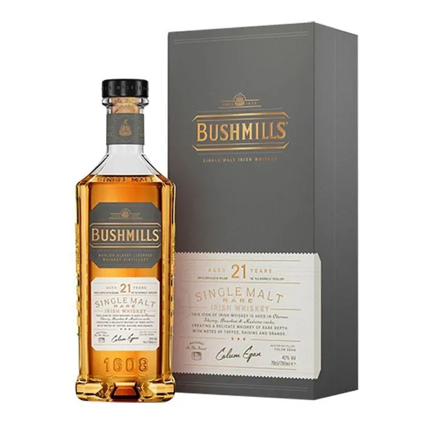 Viskijs Bushmills Malt 21YO 40% box