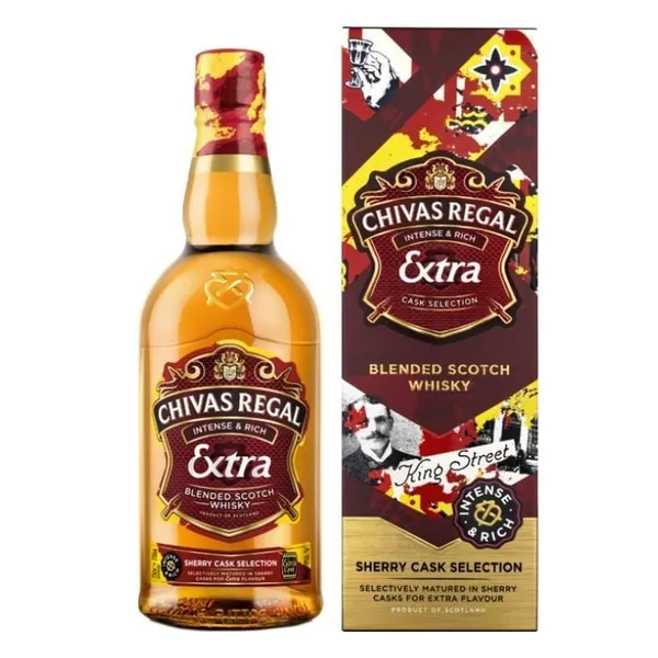 Viskijs Chivas Regal Extra 40% kastē