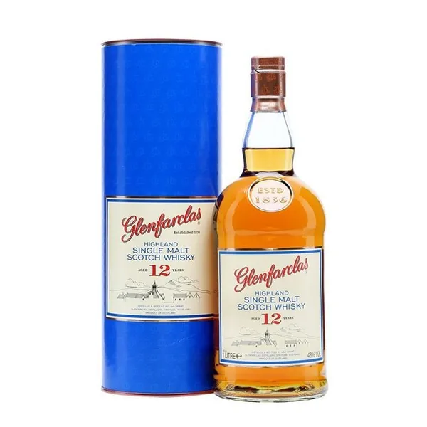 Viskijs Glenfarclas 12 YO 43%
