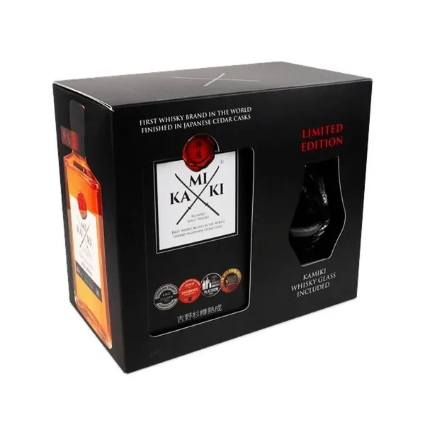 Viskijs Kamiki +1gl. kastē 48%