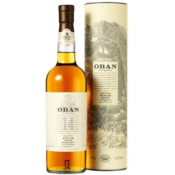Viskijs Oban Single Malt 14YO 43%