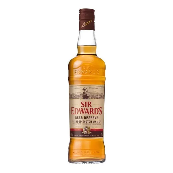 Viskijs Sir Edwards Beer Reserve 40%