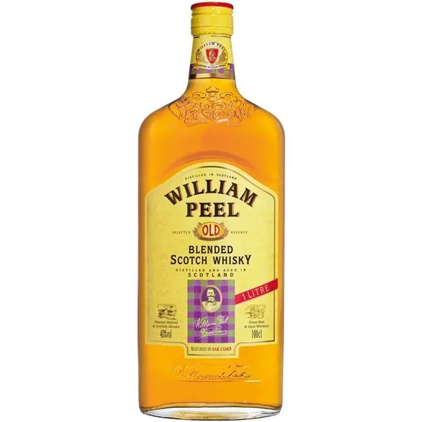Viskijs William Peel Finest Scotch 40%