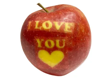 Ābols I LOVE YOU 1gab.