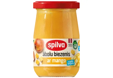 BIEZENIS SPILVA ĀBOLU AR MANGO UN SALDO KRĒJUMU 300G