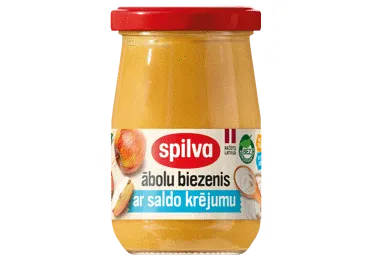 Biezenis Spilva ābolu ar saldo krējumu 300g