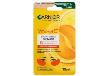 Acu maska GARNIER Vitamin C izgaismojoša