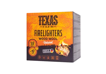 Aizdedzināšanas kubiņi TEXAS CLUB 32gab.