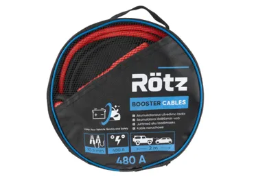 Akumulatora uzlādes vadi ROTZ, 2m 480a