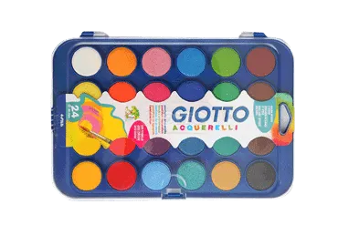 Akvareļkrāsas GIOTTO 24gab.
