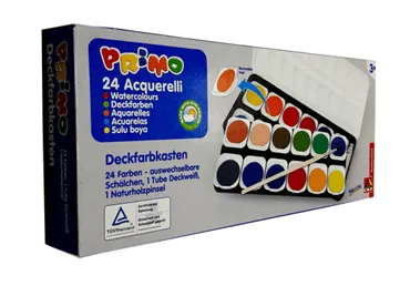 Akvareļkrāsas PRIMO 24 krāsas