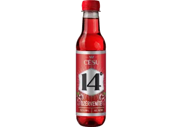 Alk.kokt.CĒSU Dzērvenīte 14% 0,28L D