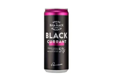 Alkoholiskais kokteilis BLACK BALSAM Currant 5%0,33L D