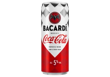 Alkoholisks kokteilis BACARDI&COCA-COLA 5% 0,25L D