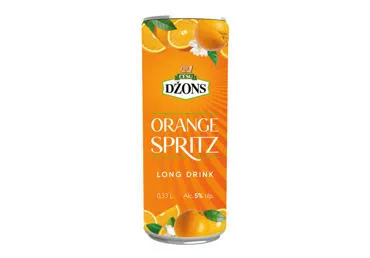 Alkoholisks kokteilis CĒSU DŽ.Orange Spritz 5% 0,33L sk.D