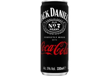 Alkoholisks kokteilis JACK DANIEL'S&Cola 5% 0,33L sk.D