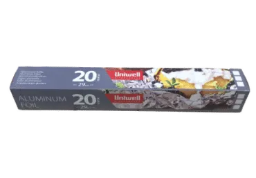 Alumīnija folija kastītē UNIWELL 20mx29cm