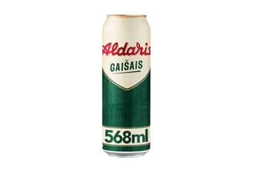 Alus ALDARIS Gaišais 5% 0,568L sk.D