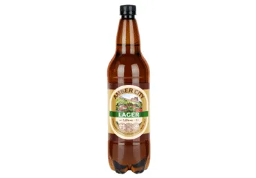 Alus AMBER CITY Gaišais 5% 1L PET D