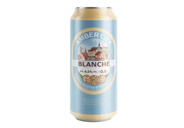 Alus AMBER CITY Kviešu 4,5% 500ml sk.D
