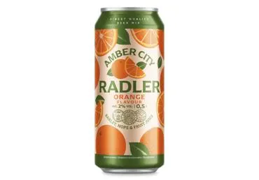 Alus dzēriens AMBER CITY Radler Apelsīnu 2% 0,5L sk.D